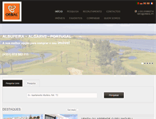 Tablet Screenshot of orbial.pt